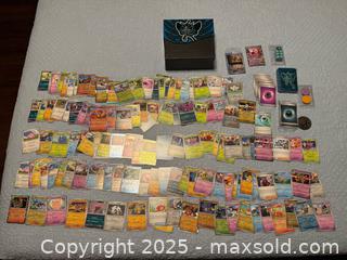 MaxSold Auction: Pokemon Lot #5 130+ Cards - Toronto (Ontario, Canada) SELLER MANAGED Downsizing Online Auction - Collingdale Road