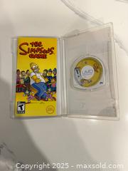 MaxSold Auction: PSP Game Lot Dungeon Maker 2 The Simpsons Hot Wheels - Toronto (Ontario, Canada) SELLER MANAGED Downsizing Online Auction - Collingdale Road