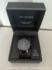 MaxSold Auction: Van Heusen Genuine Diamond Collection Men’s Watch  - Toronto (Ontario, Canada) SELLER MANAGED Downsizing Online Auction - Collingdale Road