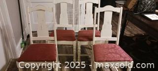 MaxSold Auction: 4 dining room chairs  - Windsor (Ontario, Canada) SELLER MANAGED Moving Online Auction - Hickory Road