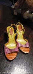 MaxSold Auction: Multicolor Genuine Leather Strappy Heels, US 8.5 - Windsor (Ontario, Canada) SELLER MANAGED Moving Online Auction - Hickory Road