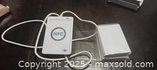 MaxSold Auction: Nfc card maker and 20 nfc cards  - Windsor (Ontario, Canada) SELLER MANAGED Moving Online Auction - Hickory Road