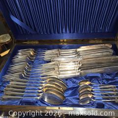 MaxSold Auction: Antique flatware in oak box case - Caledon (Ontario, Canada) SELLER MANAGED Downsizing Online Auction - Hurontario Street