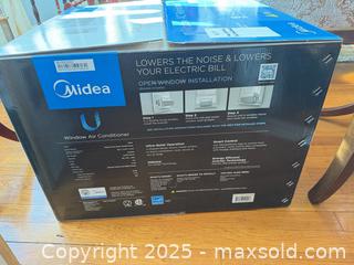 MaxSold Auction: NEW Midea U-Shaped Window Air Conditioner - Bremerton (Washington, USA) SELLER MANAGED Estate Sale Online Auction - Burwell Street (STORAGE)