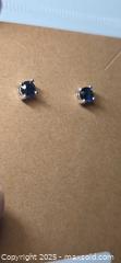 MaxSold Auction: Amazing blue sapphire Earrings  - Toronto (Ontario, Canada) PARTNER MANAGED Reseller Online Auction - Gerrard Street East