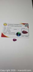 MaxSold Auction: Natural certified untreated Ruby(catseye) - Toronto (Ontario, Canada) PARTNER MANAGED Reseller Online Auction - Gerrard Street East