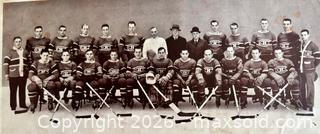 MaxSold Auction: 1936-37 Crown Brand Montreal Canadiens Team Picture  - Ottawa (Ontario, Canada) SELLER MANAGED Downsizing Online Auction - Sandy Forest Place