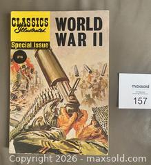 MaxSold Auction: 1962 Classics Illustrated Special Issue World War II # 166A Comic - Ottawa (Ontario, Canada) SELLER MANAGED Downsizing Online Auction - Sandy Forest Place