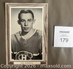 MaxSold Auction: 1964-67 Group 3 Beehive Hockey Jim Roberts Montreal Canadiens  - Ottawa (Ontario, Canada) SELLER MANAGED Downsizing Online Auction - Sandy Forest Place