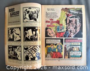 MaxSold Auction: 1966 Gold Key "Boris Karloff Tales of Mystery" # 74 Comic Book - Ottawa (Ontario, Canada) SELLER MANAGED Downsizing Online Auction - Sandy Forest Place