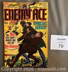 MaxSold Auction: 1969 D.C. Comics "Enemy Ace Special Issue" # 146 Comic Book   - Ottawa (Ontario, Canada) SELLER MANAGED Downsizing Online Auction - Sandy Forest Place