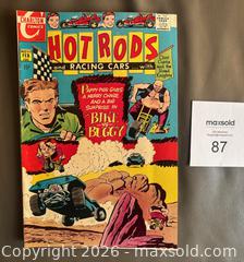 MaxSold Auction: 1970 Charlton "Hot Rods and Racing Cars" # 100 Comic Book  - Ottawa (Ontario, Canada) SELLER MANAGED Downsizing Online Auction - Sandy Forest Place