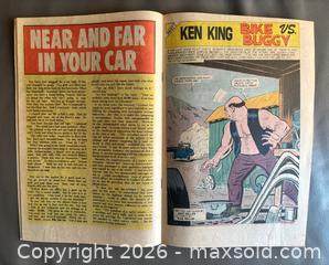 MaxSold Auction: 1970 Charlton "Hot Rods and Racing Cars" # 100 Comic Book  - Ottawa (Ontario, Canada) SELLER MANAGED Downsizing Online Auction - Sandy Forest Place