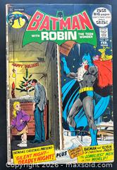 MaxSold Auction: 1972 DC Comics Batman with Robin # 239 / 52 Big Pages - Ottawa (Ontario, Canada) SELLER MANAGED Downsizing Online Auction - Sandy Forest Place