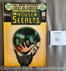 MaxSold Auction: 1972 D.C. "The House of Secrets" # 99 Comic Book  - Ottawa (Ontario, Canada) SELLER MANAGED Downsizing Online Auction - Sandy Forest Place