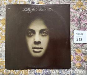 MaxSold Auction: 1973 Billy Joel "Piano Man" LP Nice + Scratch Free - Ottawa (Ontario, Canada) SELLER MANAGED Downsizing Online Auction - Sandy Forest Place