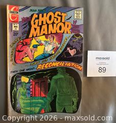 MaxSold Auction: 1973 Charlton "Ghost Manor" # 10 Comic Book  - Ottawa (Ontario, Canada) SELLER MANAGED Downsizing Online Auction - Sandy Forest Place