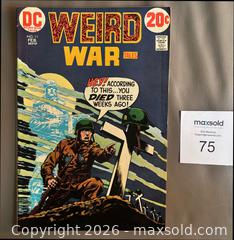 MaxSold Auction: 1973 D.C. Comics "Weird War" # 11 Comic Book  - Ottawa (Ontario, Canada) SELLER MANAGED Downsizing Online Auction - Sandy Forest Place