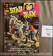 MaxSold Auction: 1973 Gold Key "Star Trek" # 21 Comic Book  - Ottawa (Ontario, Canada) SELLER MANAGED Downsizing Online Auction - Sandy Forest Place