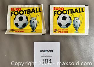 MaxSold Auction: 1976 Panini Euro Football Sticker Packs Lot of 2 / Rare - Ottawa (Ontario, Canada) SELLER MANAGED Downsizing Online Auction - Sandy Forest Place
