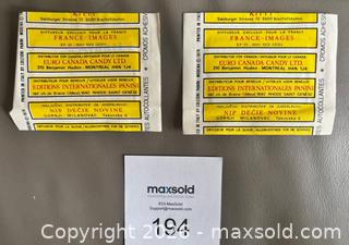 MaxSold Auction: 1976 Panini Euro Football Sticker Packs Lot of 2 / Rare - Ottawa (Ontario, Canada) SELLER MANAGED Downsizing Online Auction - Sandy Forest Place