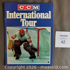 MaxSold Auction: 1976 Russia Czechoslovakia International Tour Program w / Tretiak Cover  - Ottawa (Ontario, Canada) SELLER MANAGED Downsizing Online Auction - Sandy Forest Place