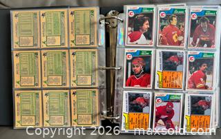 MaxSold Auction: 1983-84 OPC Hockey Card Near Complete Set 304 / 396 Cards in Binder Pages w Stars - Ottawa (Ontario, Canada) SELLER MANAGED Downsizing Online Auction - Sandy Forest Place
