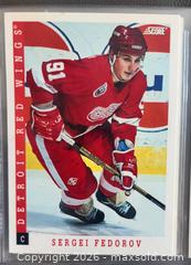 MaxSold Auction: 1993-94 Score Hockey Card Series 1 Near Set 494 / 495 in Binder Pages   - Ottawa (Ontario, Canada) SELLER MANAGED Downsizing Online Auction - Sandy Forest Place