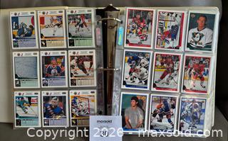 MaxSold Auction: 1993-94 Upper Deck Hockey Card Series 1 Near Set 308 / 310 Cards in Binder Pages  - Ottawa (Ontario, Canada) SELLER MANAGED Downsizing Online Auction - Sandy Forest Place