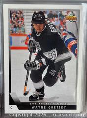 MaxSold Auction: 1993-94 Upper Deck Hockey Card Series 1 Near Set 308 / 310 Cards in Binder Pages  - Ottawa (Ontario, Canada) SELLER MANAGED Downsizing Online Auction - Sandy Forest Place