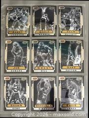 MaxSold Auction: 1996-97 Bowman's Best NBA Complete "Retro" Insert Set 20 Cards in Binder Pages w / Shaq  - Ottawa (Ontario, Canada) SELLER MANAGED Downsizing Online Auction - Sandy Forest Place