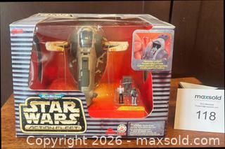 MaxSold Auction: 1996 Star Wars Micro Machines Action Fleet Vehicle in Original Unopened Package - Ottawa (Ontario, Canada) SELLER MANAGED Downsizing Online Auction - Sandy Forest Place