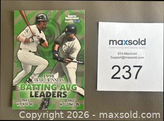 MaxSold Auction: 1999 Fleer Sports Illustrated Baseball Card Complete Set of 180 - Ottawa (Ontario, Canada) SELLER MANAGED Downsizing Online Auction - Sandy Forest Place