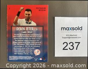 MaxSold Auction: 1999 Fleer Sports Illustrated Baseball Card Complete Set of 180 - Ottawa (Ontario, Canada) SELLER MANAGED Downsizing Online Auction - Sandy Forest Place
