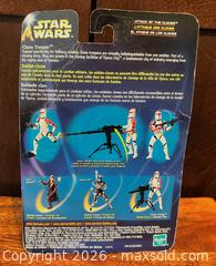MaxSold Auction: 2001 Hasbro Star Wars Attack of the Clones "Clone Trooper" Figure in Original Unopened Package - Ottawa (Ontario, Canada) SELLER MANAGED Downsizing Online Auction - Sandy Forest Place