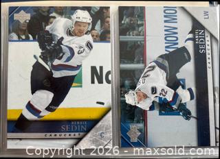 MaxSold Auction: 2005-06 Upper Deck Hockey Card Near Complete Set in Binder Pages 480/487  - Ottawa (Ontario, Canada) SELLER MANAGED Downsizing Online Auction - Sandy Forest Place