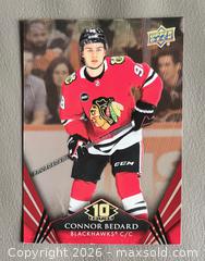 MaxSold Auction: 2024-25 Tim Hortons Hockey Near Complete Base Set 118/120 Cards w / Connor Bedard - Ottawa (Ontario, Canada) SELLER MANAGED Downsizing Online Auction - Sandy Forest Place