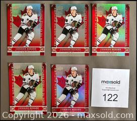 MaxSold Auction: Huge lot of 112 x 2024-25 Tim Hortons Hockey "True North Future" Insert Cards w 5 Connor Bedard & 10 Sidney Crosby Cards - Ottawa (Ontario, Canada) SELLER MANAGED Downsizing Online Auction - Sandy Forest Place