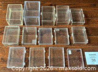 MaxSold Auction: Lot of 14 Gently Used Plastic Card Boxes - Ottawa (Ontario, Canada) SELLER MANAGED Downsizing Online Auction - Sandy Forest Place