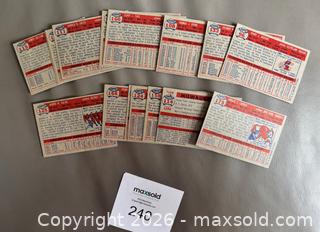 MaxSold Auction: Lot of 16 Mostly High Grade 1957 Topps Baseball Cards w / Al Kaline - Ottawa (Ontario, Canada) SELLER MANAGED Downsizing Online Auction - Sandy Forest Place
