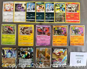 MaxSold Auction: Lot of 16 Pokémon Cards w / Ultra Rare + Double Rare  2012 to 2024 - Ottawa (Ontario, Canada) SELLER MANAGED Downsizing Online Auction - Sandy Forest Place