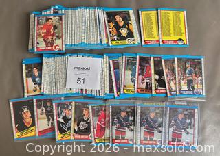 MaxSold Auction: Lot of 190 x 1989-90 OPC Hockey Cards w / 3  Leetch RC + - Ottawa (Ontario, Canada) SELLER MANAGED Downsizing Online Auction - Sandy Forest Place