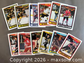 MaxSold Auction: Lot of 200 1990-91 Topps Hockey Cards w / Stars + Rookies  - Ottawa (Ontario, Canada) SELLER MANAGED Downsizing Online Auction - Sandy Forest Place