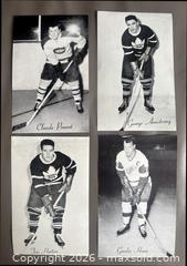 MaxSold Auction: Lot of 21 Lower Grade 1946-64 Group 2 Beehive Hockey Photos w / Howe, Mahovlich +++ - Ottawa (Ontario, Canada) SELLER MANAGED Downsizing Online Auction - Sandy Forest Place