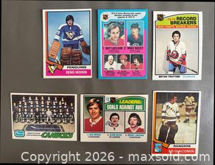 MaxSold Auction: Lot of 21 x NHL Hockey Cards 1970's w Lafleur, Dryden ++ - Ottawa (Ontario, Canada) SELLER MANAGED Downsizing Online Auction - Sandy Forest Place