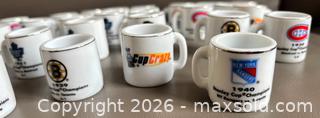 MaxSold Auction: Lot of 36 x Cup Crazy NHL Mini-Mugs  - Ottawa (Ontario, Canada) SELLER MANAGED Downsizing Online Auction - Sandy Forest Place