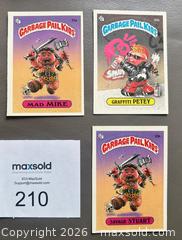 MaxSold Auction: Lot of 3 Rare 1985 Topps Garbage Pail Kids Cards  - Ottawa (Ontario, Canada) SELLER MANAGED Downsizing Online Auction - Sandy Forest Place