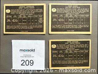 MaxSold Auction: Lot of 3 x 1967-68 OPC Hockey Cards w / Richard + Shack  - Ottawa (Ontario, Canada) SELLER MANAGED Downsizing Online Auction - Sandy Forest Place