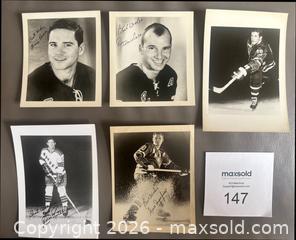 MaxSold Auction: Lot of 5 x 1970's New York Rangers Promotional Photos  - Ottawa (Ontario, Canada) SELLER MANAGED Downsizing Online Auction - Sandy Forest Place