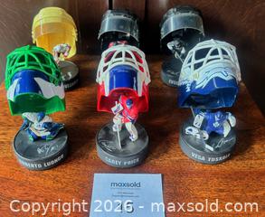 MaxSold Auction: Lot of 6 x 2008 McDonald's Replica Hockey Helmets w / Mini Players Inside  - Ottawa (Ontario, Canada) SELLER MANAGED Downsizing Online Auction - Sandy Forest Place